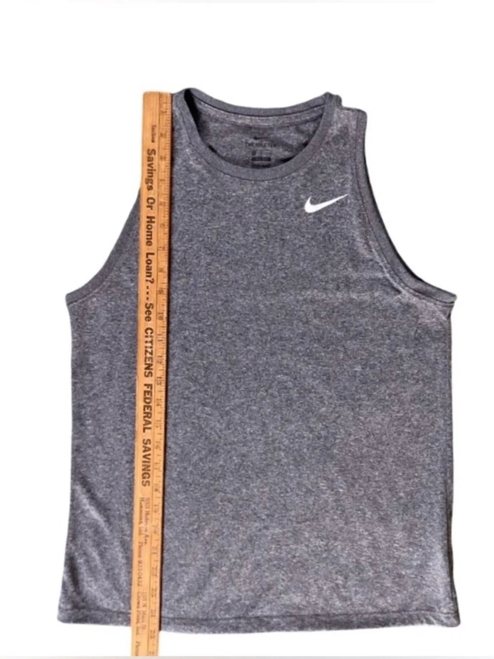 Women’s Nike Dri Fit Tank Top Gray Size M